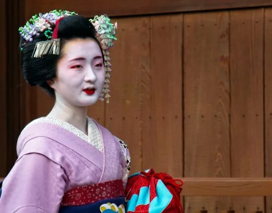 Geisha Sumbar gambar: https://pixabay.com/id/photos/jepang-geisha-wanita-perempuan-6531773/