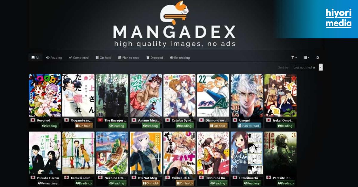 MangaDex Kena Takedown, Ratusan Manga Bajakan Dihapus Massal! | Hiyori ...